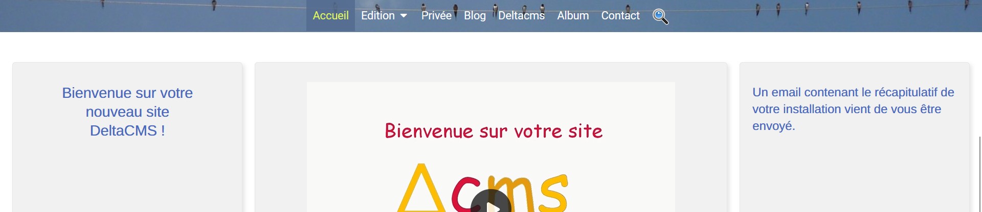 Demo banniere menu 2